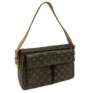 Louis Vuitton Viva Cite Monogram Canvas Handbag Shoulder Bag Brown
